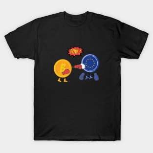 Bitcoin VS European Union T-Shirt